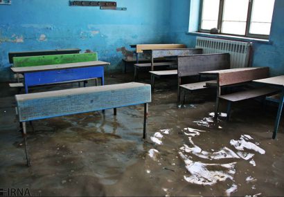 مدارس آسیب دیده از سیل مشهد پاکسازی شدند